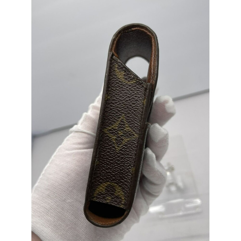 Authentic Louis Vuitton Brown Monogram Cigarette Tobacco Case Versatile case - Picture 8 of 15